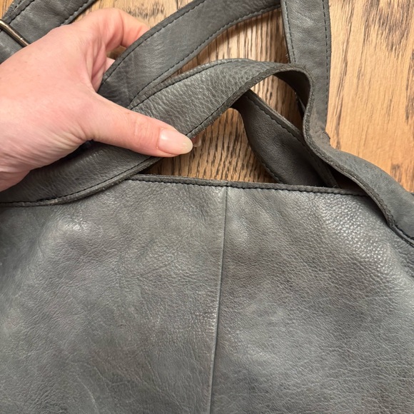 Latico Leathers Bianca Leather Crossbody Bag Smokey Denim Color - Picture 5 of 8